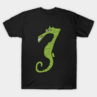 Seahorse sticker T-Shirt